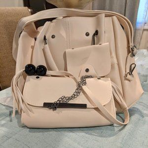 2pcs/set Fashion Women Handbag | Tassel Shoulder